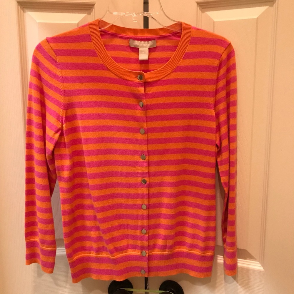Striped Banana Republic Cardigan - NWT!